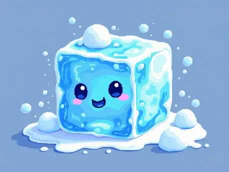 ALL THE ICE CUBES!